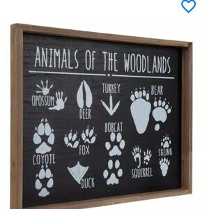 Animals of the Woodlands Wall Art